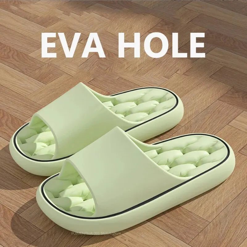 Quick-Dry Shower Slippers – Lightweight Waterproof House & Beach Slides