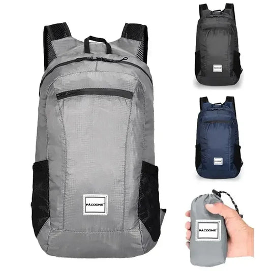 Foldable Hiking Backpack 20L – Lightweight Waterproof Packable Bag
