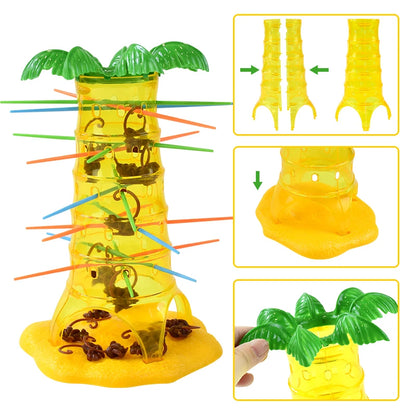 Monkey Drop Down Tabletop Game Kids Intelligence Toy Multiplayer