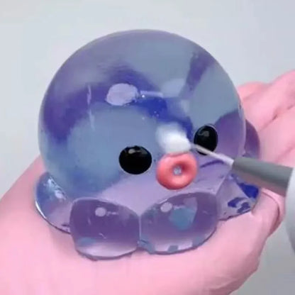 Bubble Octopus Squishy Stress Relief Toy – Slow Rise Squeeze Ball