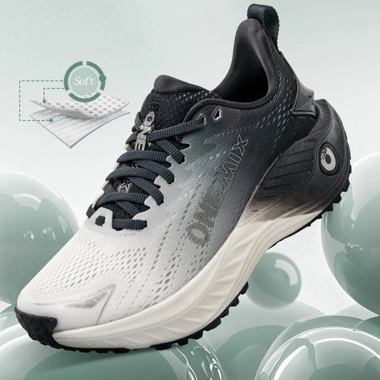 Onemix Cushioned Running Shoes – Breathable Lightweight Sneakers for Men & Women