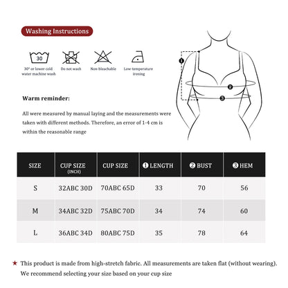 Women's Workout Crop Top – Backless Yoga Shirt with Built-In Chest Pads
