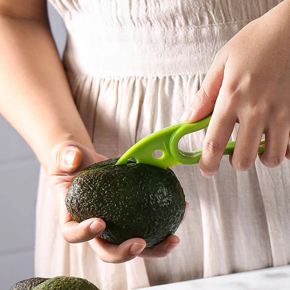 3-in-1 Avocado Slicer, Pitter & Peeler – Kitchen Gadget