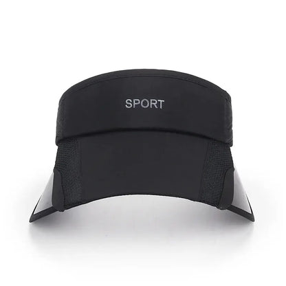 Sun Visor Cap with Retractable UV Shield – Sport Outdoor Hat