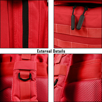 Meal Prep Backpack 45L with Insulated Cooler Compartment