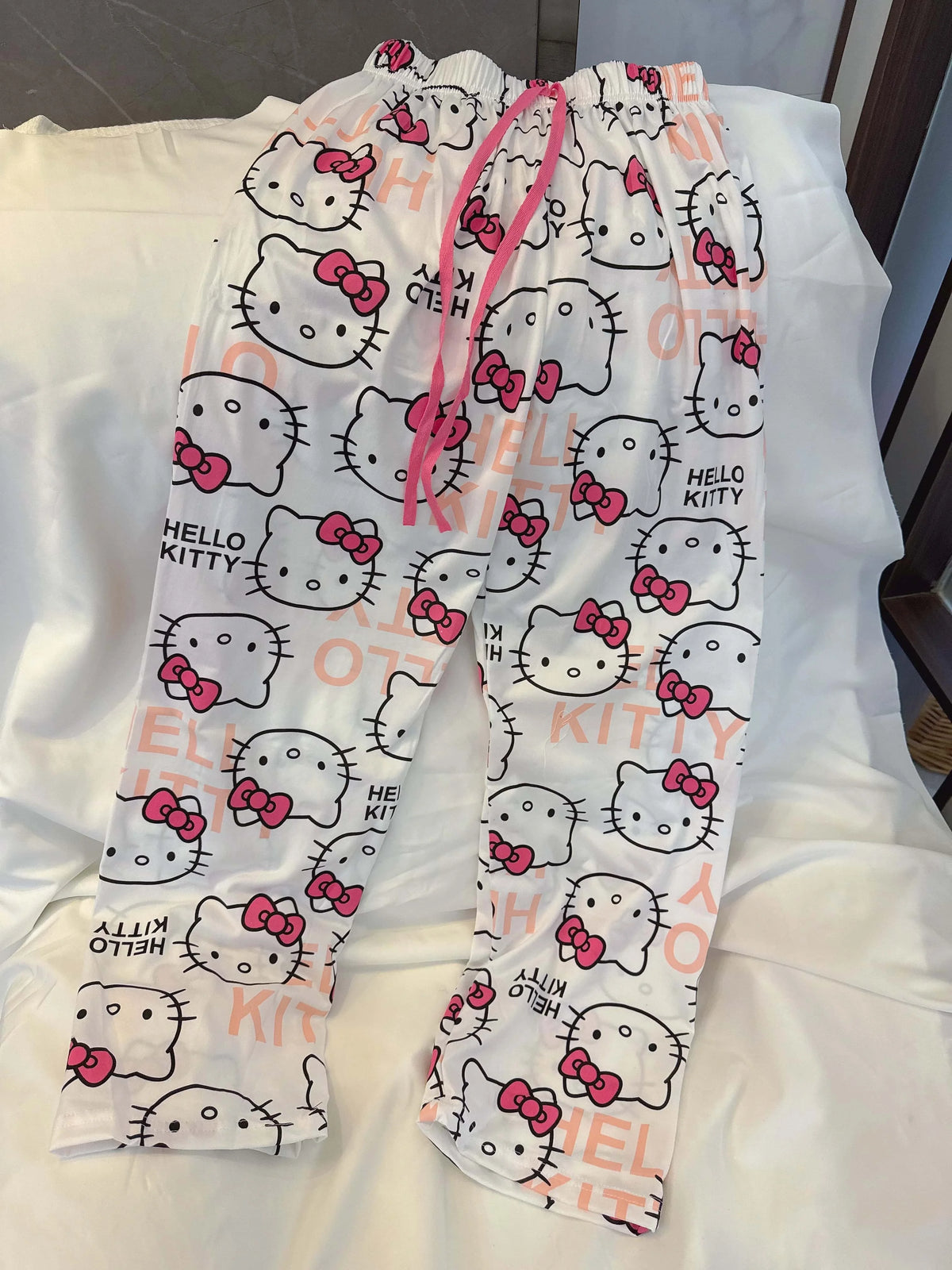 Hello Kitty Pajama Pants for Women – Cute Casual Lounge Bottoms