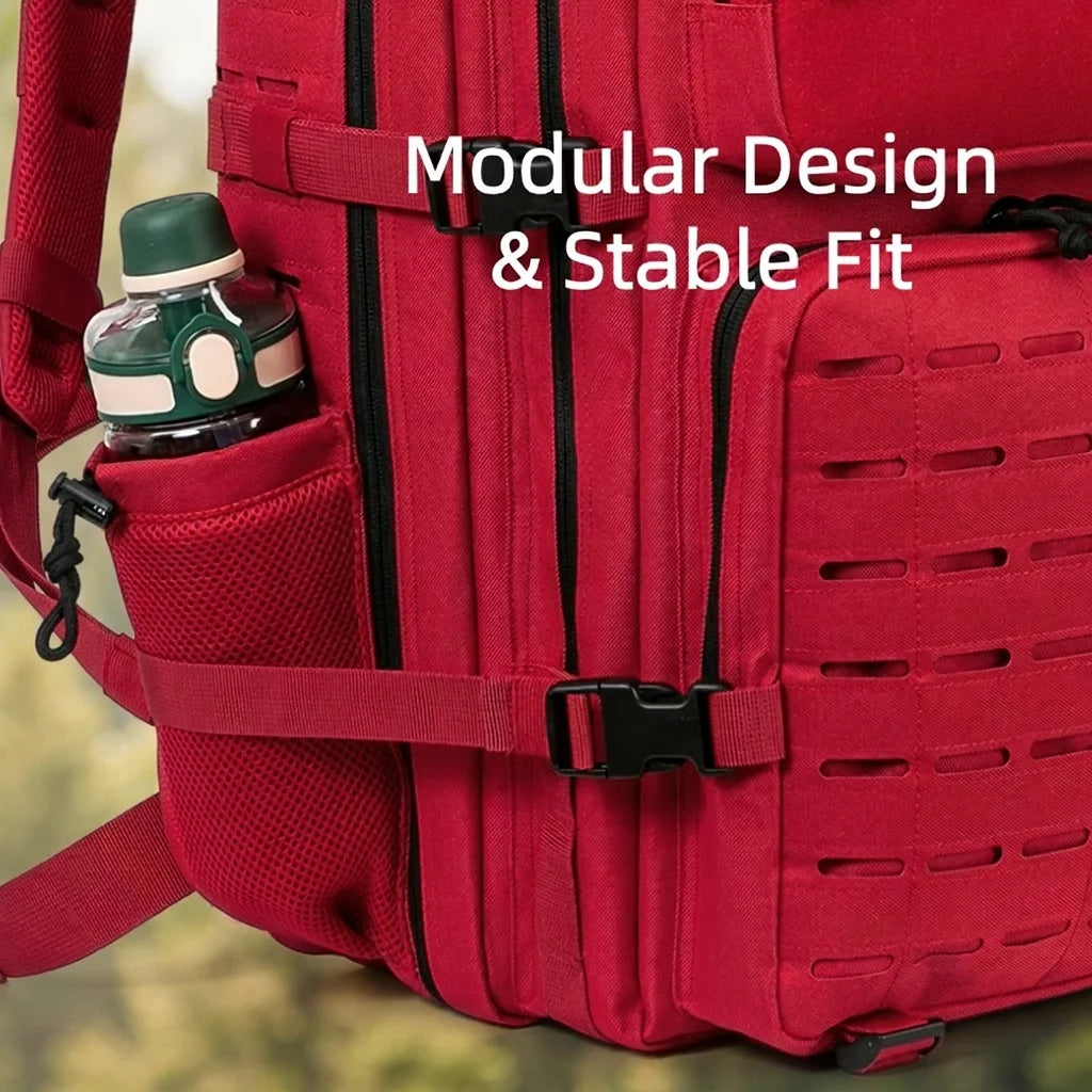 45L Tactical Backpack – MOLLE Military Hiking & Camping Bag