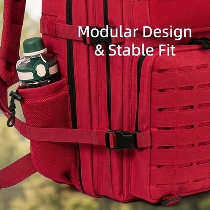 45L Tactical Backpack – MOLLE Military Hiking & Camping Bag