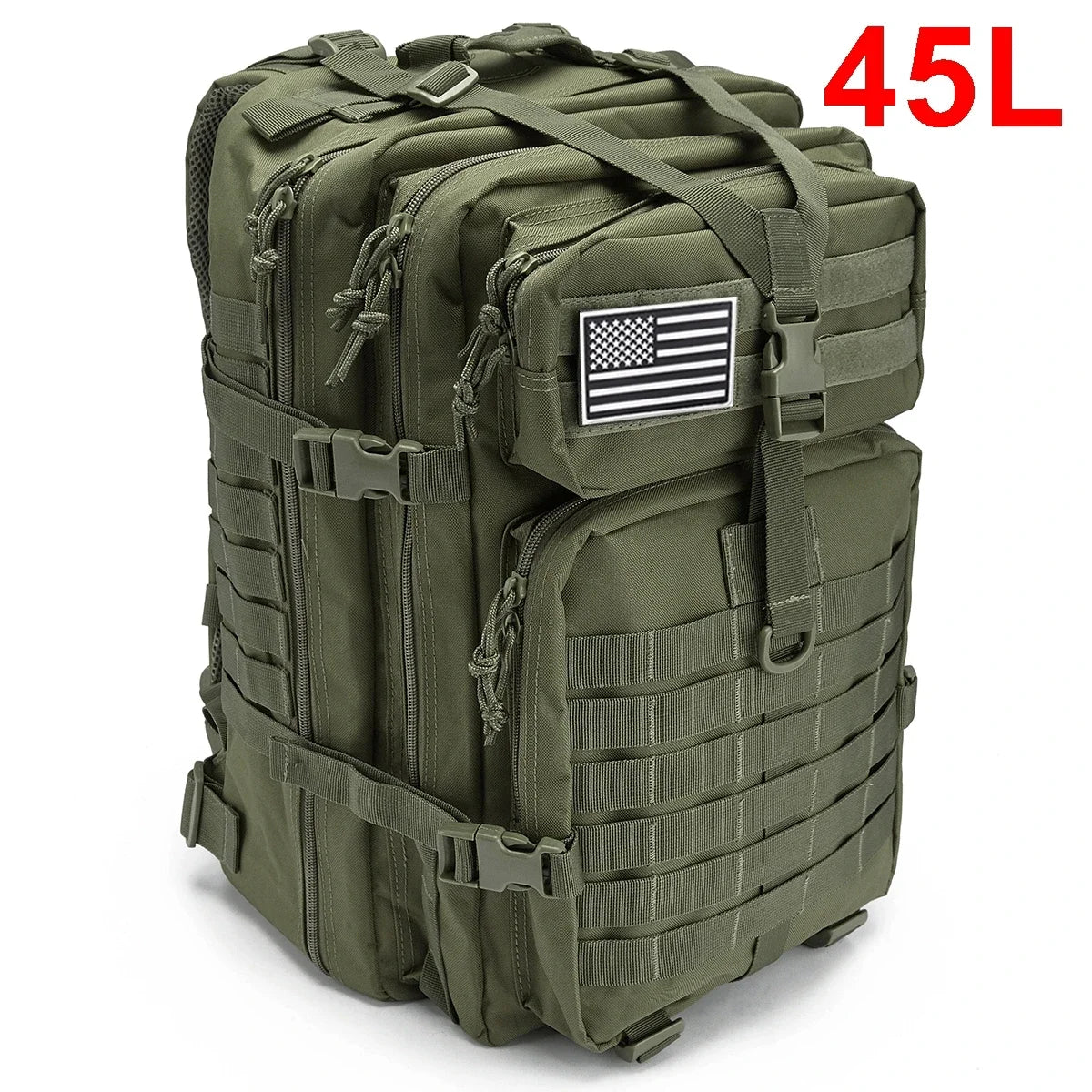 Tactical Backpack 30L/50L MOLLE Military Assault Pack Hiking Outdoor Bag