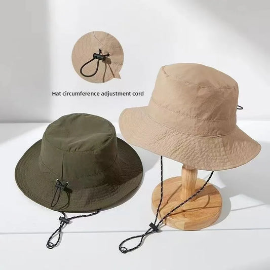 UV Protection Foldable Bucket Hat – Waterproof Sun Hat for Hiking & Camping