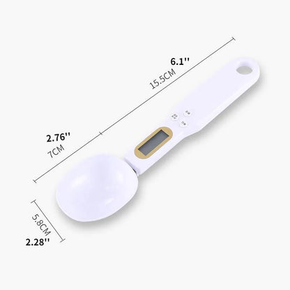 Digital Measuring Spoon Scale – 500g/0.1g LCD Kitchen Scale