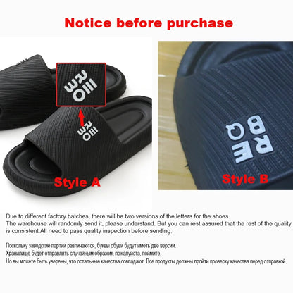 Cloud Slide Sandals – Thick Cushioned Non-Slip Indoor Slippers