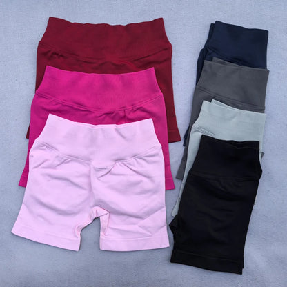 Women's Seamless Scrunch Bum Yoga Shorts