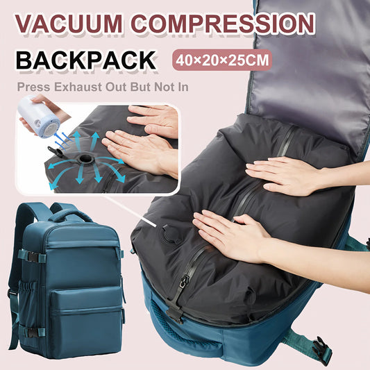 Cabin Backpack 40x20x25 – Air Travel Vacuum Compression Bag