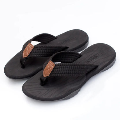 Men's Flip Flops – Breathable Summer Beach Slippers