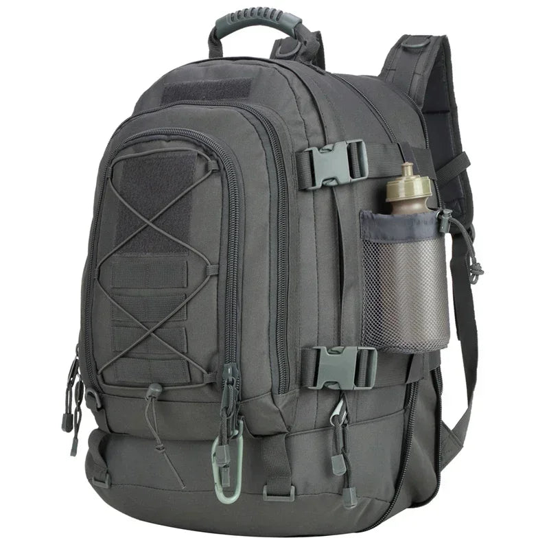 60L Military Tactical Backpack MOLLE Army Rucksack for Hiking & Camping