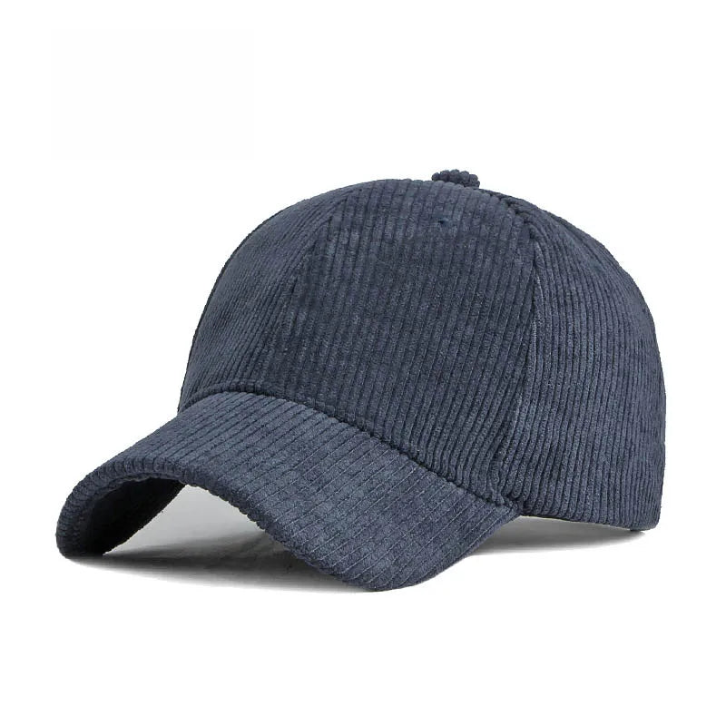 Unisex Adjustable Baseball Cap – Solid Retro Snapback Hat for Men & Women
