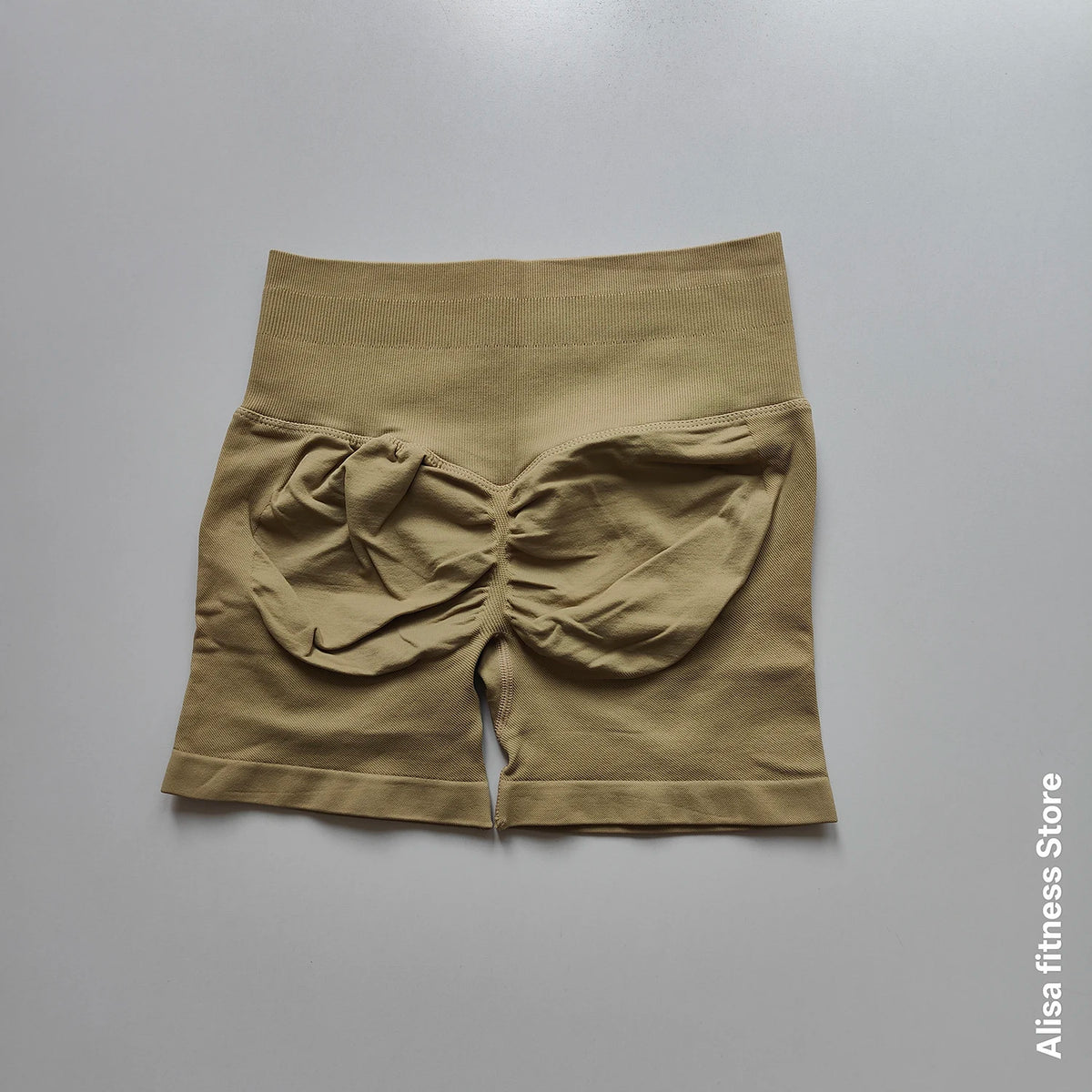 Tummy Control Seamless Yoga Shorts – Women's High-Waist Biker Shorts