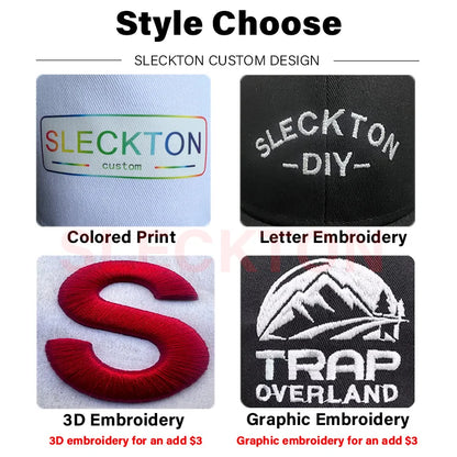 Custom Logo Suede Mesh Trucker Baseball Cap – Embroidery & Print