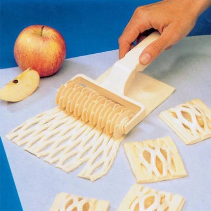 Pastry Lattice Roller Cutter – Pizza & Cookie Dough Wheel