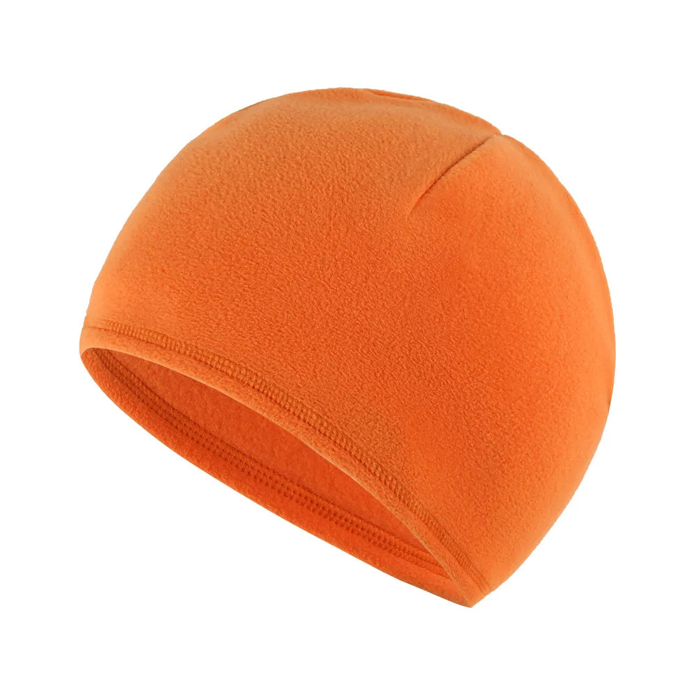 Polar Fleece Skull Cap Warm Windproof Winter Beanie for Men & Women