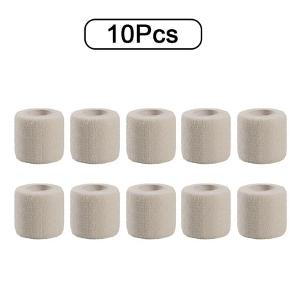 Self-Adhesive Sports Elastic Bandage Tape – 10 Rolls