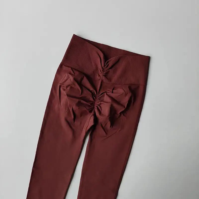 High-Waist Push-Up Yoga Leggings for Women – Gym Tights