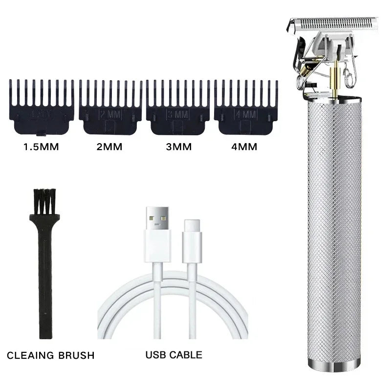 T9 Hair Clipper & Beard Trimmer for Men – USB Rechargeable Barber Trimmer