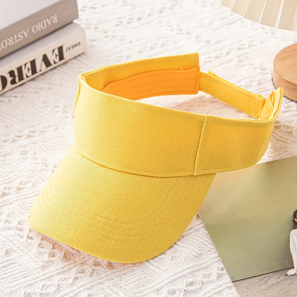 Adjustable Sun Visor Cap – Breathable Outdoor Sports Hat