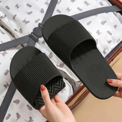 Foldable Travel Slippers for Men & Women – Non-Slip EVA Shower Shoes