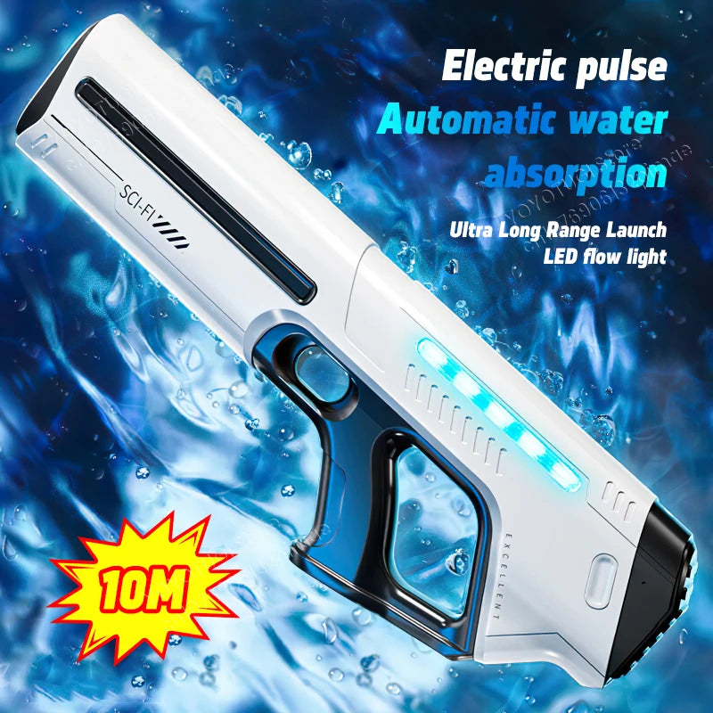Electric Water Gun - Large Capacity Automatic Water Blaster for Kids