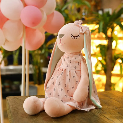 Cute Bunny Plush Doll – 35cm Soft Stuffed Rabbit Toy
