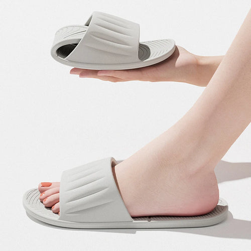 Foldable Travel Slippers for Men & Women – Non-Slip EVA Shower Shoes