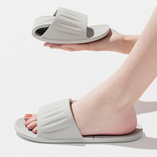 Foldable Travel Slippers for Men & Women – Non-Slip EVA Shower Shoes
