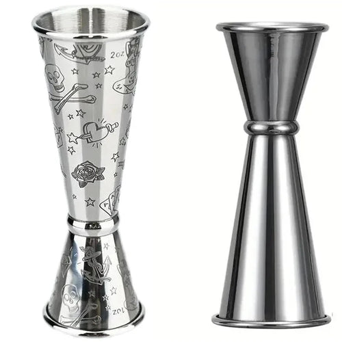 Stainless Steel Double Jigger – 30ml/60ml Cocktail Measure Cup