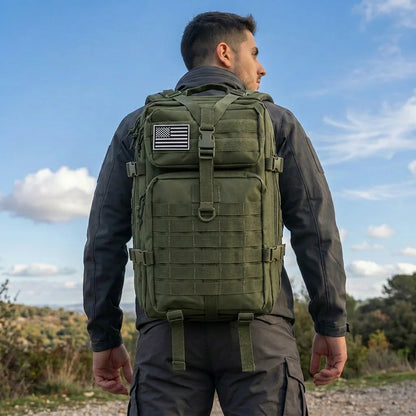 45L Tactical Backpack Molle Military Bug Out Bag