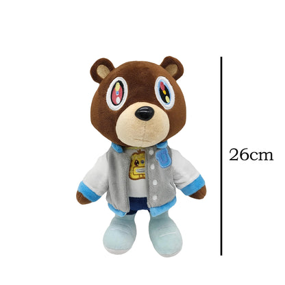 Graduation Bear Plush Toy – Kawaii Dropout Teddy Stuffed Doll 26cm