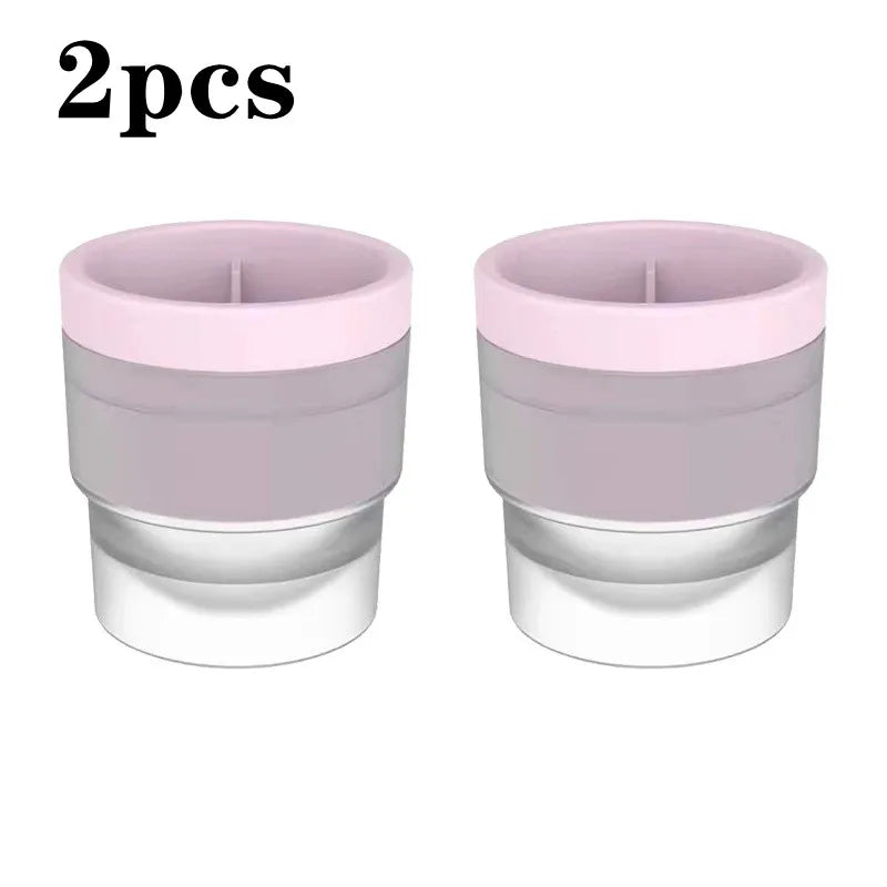 Silicone Ice Ball Mold – Reusable Round Ice Cube Maker for Whiskey & Cocktails