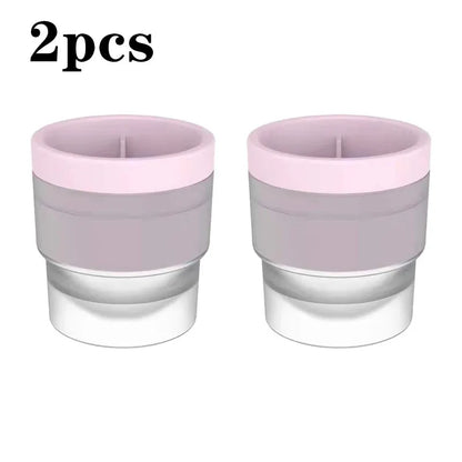 Silicone Ice Ball Mold – Reusable Round Ice Cube Maker for Whiskey & Cocktails