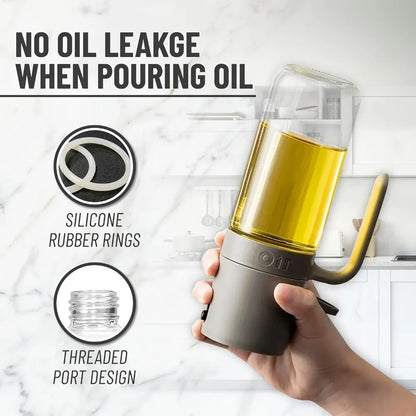 Oil Sprayer for Cooking – 250ml Borosilicate Glass Mister