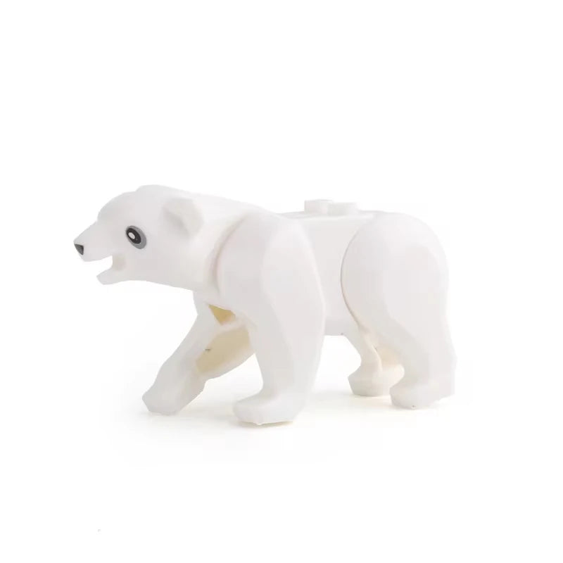 Animal Building Block Mini Figures – MOC Zoo & Farm Creatures Set for Kids