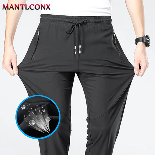Men's Quick-Dry Stretch Jogger Pants – Breathable Casual Sweatpants