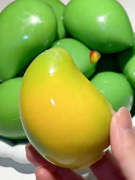 Crispy Mango Stress Ball Fidget Toy – ASMR Crunchy Squeeze Ball