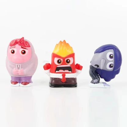 Inside Out 2 Mini Action Figure Set of 9