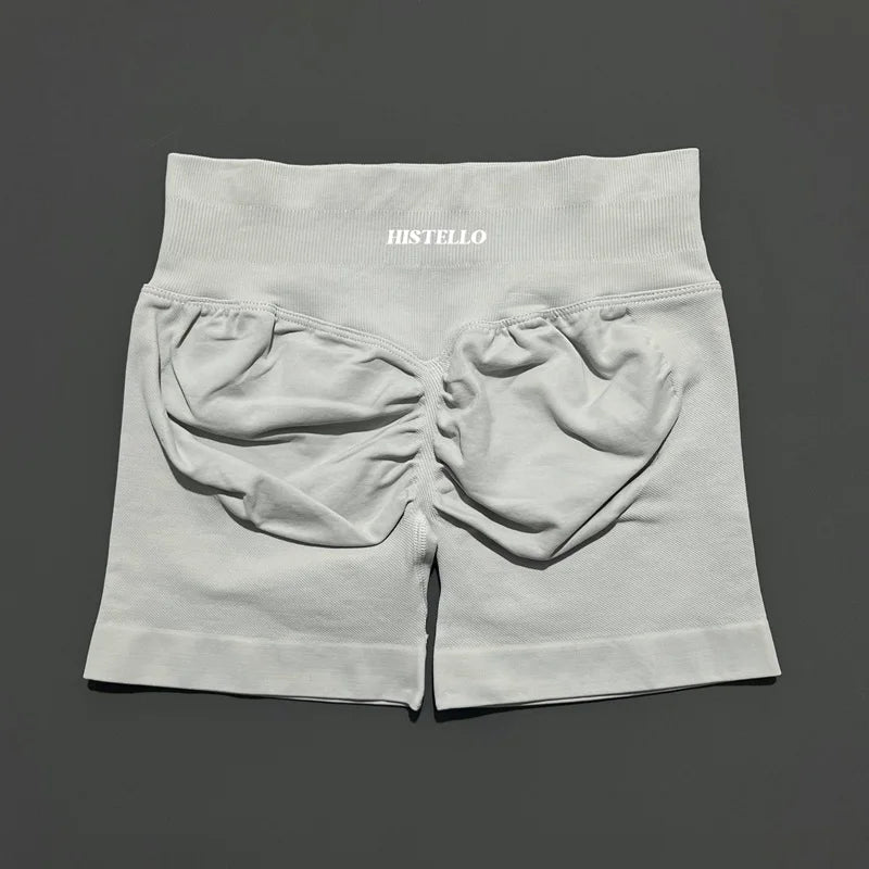 Seamless High-Waist Workout Shorts for Women