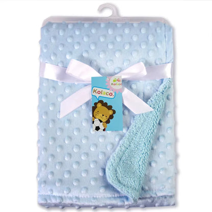 Baby Fleece Blanket – Soft Thermal Swaddle for Newborns