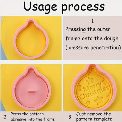 Christmas Cookie Cutter Set – Holiday Biscuit Molds for DIY Baking