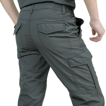 Men's Military Tactical Cargo Pants – Waterproof Multi-Pocket Outdoor Trousers