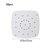 8.5in 50pc white