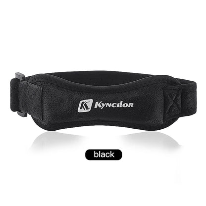 Patella Knee Strap Adjustable Silicone Tendon Band for Sports